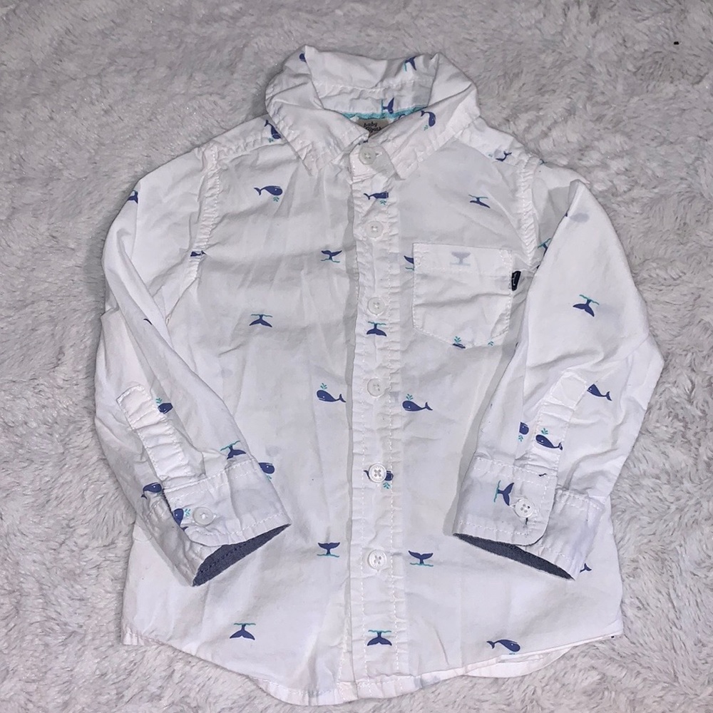 💙 OSHGOSH - Long Sleeve Dress Shirt - Size 2T